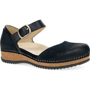 Dansko Black Suede Mary Jane Sandal